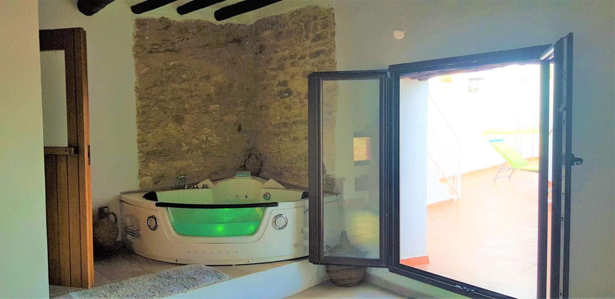 Apartamentos/Casa Rural Plaza Mayor San Jorge  Buitenkant foto