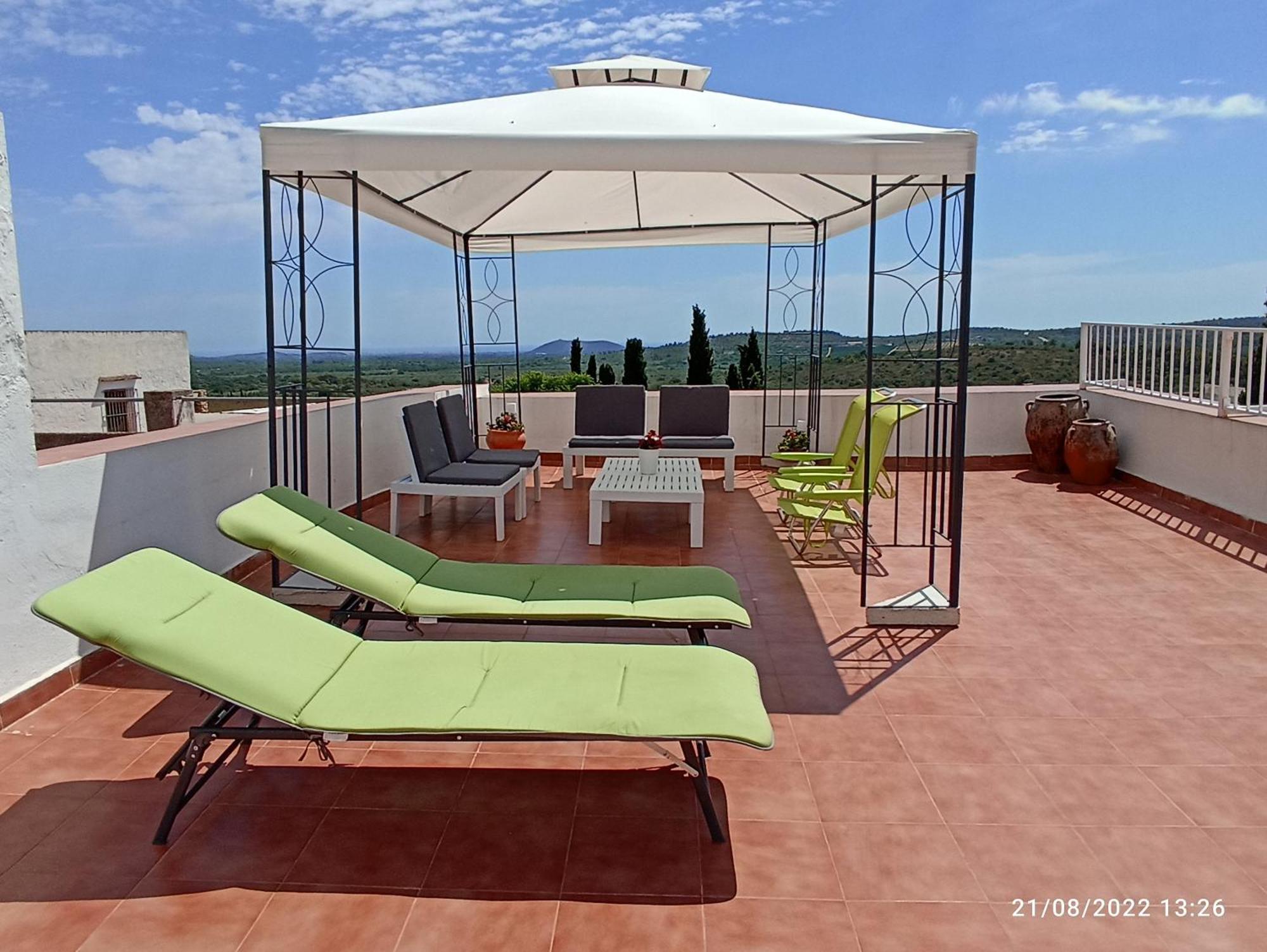 Apartamentos/Casa Rural Plaza Mayor San Jorge  Buitenkant foto