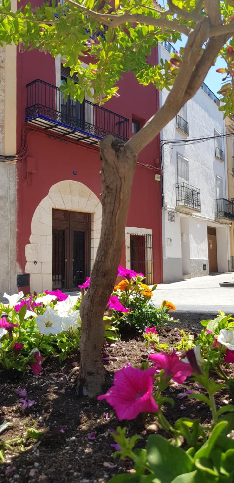 Apartamentos/Casa Rural Plaza Mayor San Jorge  Buitenkant foto